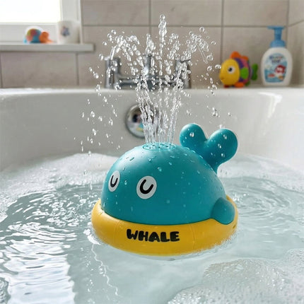 Splash Whale Auto-Spray Baby Bath Water Toy