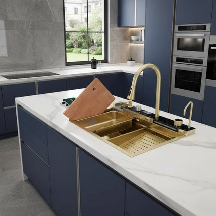 Modular Modern Craft Multi-Layer Kitchen Sink