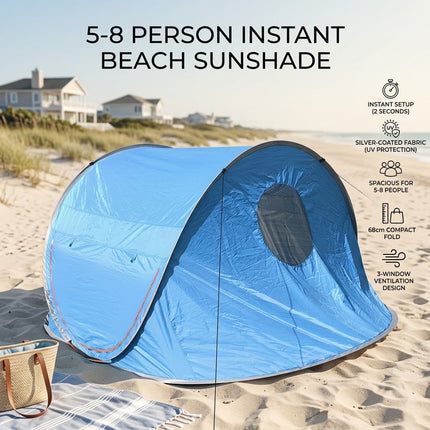Pop-Up Instant Sun Shade Beach Tent