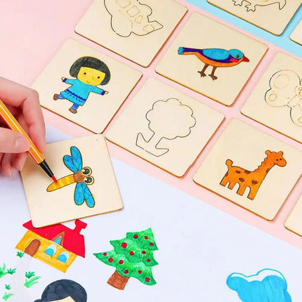 Tiny Artist Montessori Educational Kids Drawing Set