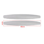 2pcs White 400x50mm