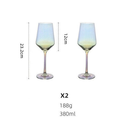 Rotatable Crystal Wine Glass Holder