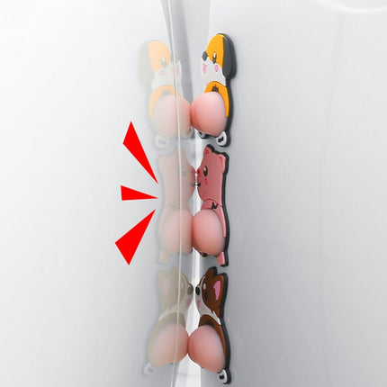 3D Cartoon Car Bumper Door Protectors