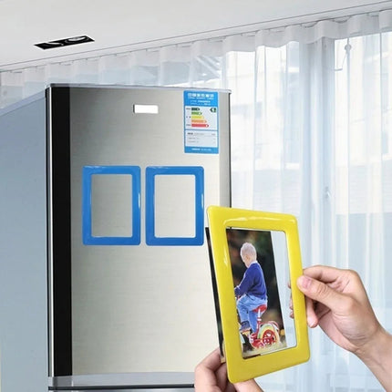 Magnetic Fridge Colorful DIY Photo Frames
