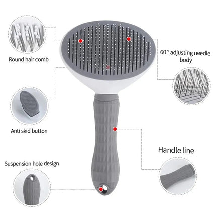 Pet Cat Hair Removal Brush