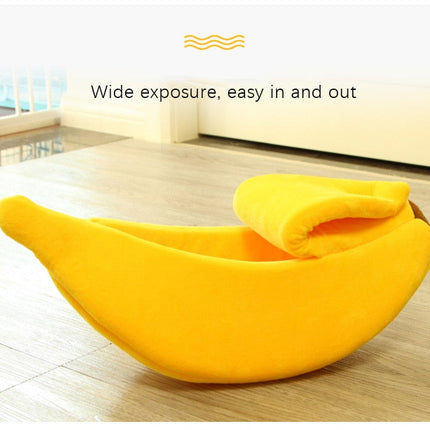 4 Colors Cute Banana Peel Cat House