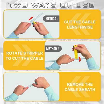 Wire Stripper Pocket Knife Tool