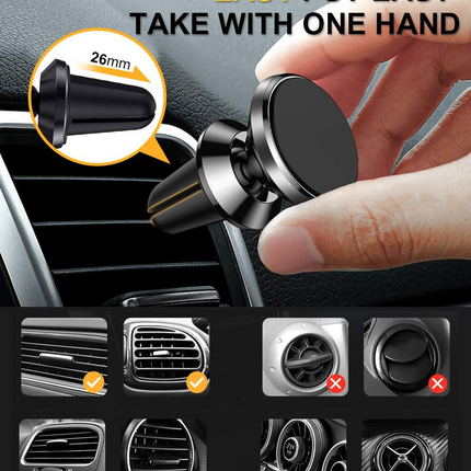 360 Degree Magnetic Car Holder For iPhone Models