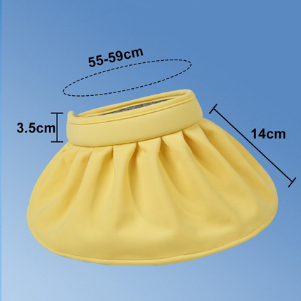 Multifunctional Foldable Shell Headband Beach Hat