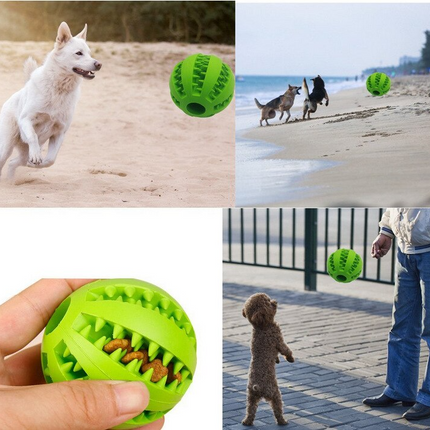 Dog Interactive Tooth Cleaning Toy Balls