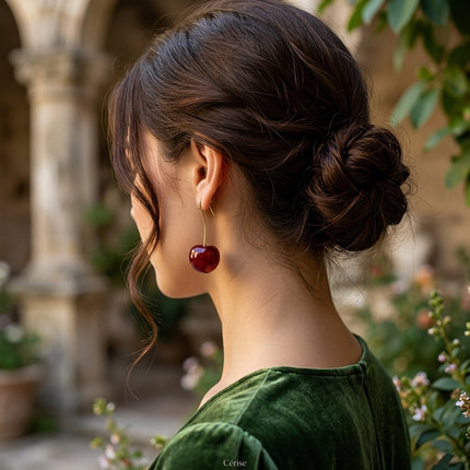 Cherry Fruit European Style Earrings