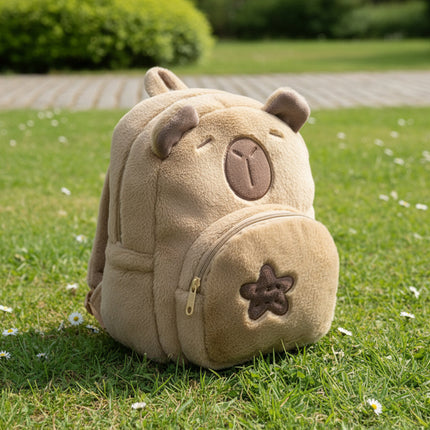 Capybara Cute Plush Kids Backpack