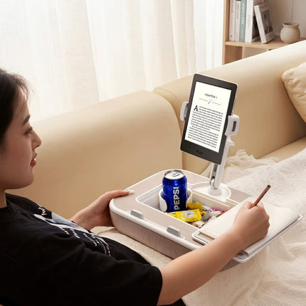 Work & Chill Rotating Tablet Pillow Desk