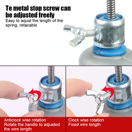 Manual Hand-Crank Drain Snake Shape Plumbing Tool