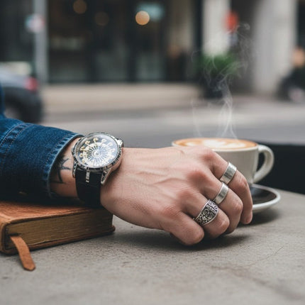 Elite Skeleton Star Inspired Watch