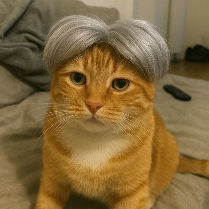 Auntie Style Funny Pet Wig