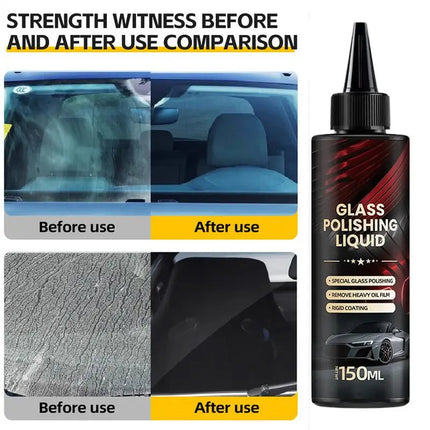 Quick Easy Glass Polishing Stain Cleaner