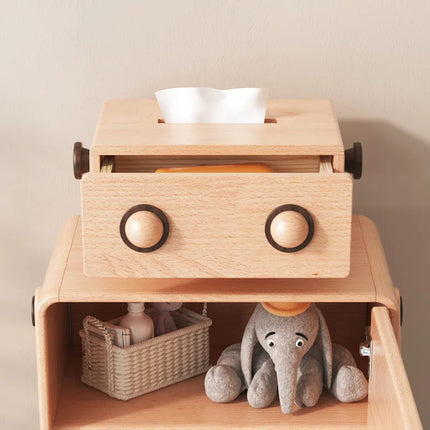 Space Explorer Robot Bedside Storage Cabinet