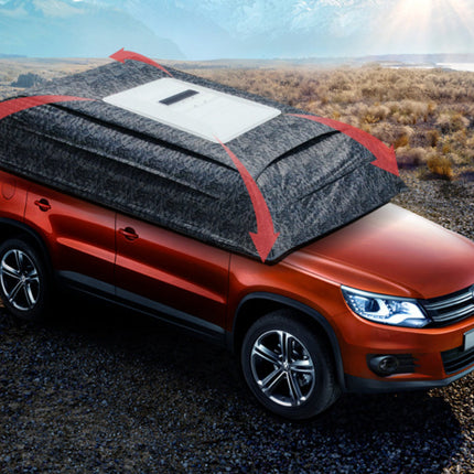 Automatic Retractable Foldable Car Cover Umbrella