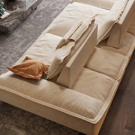 Ultra-Wide Italian Design Adjustable Backrest Sofa