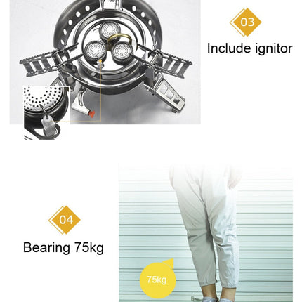 Portable Camping Foldable Gas Stove