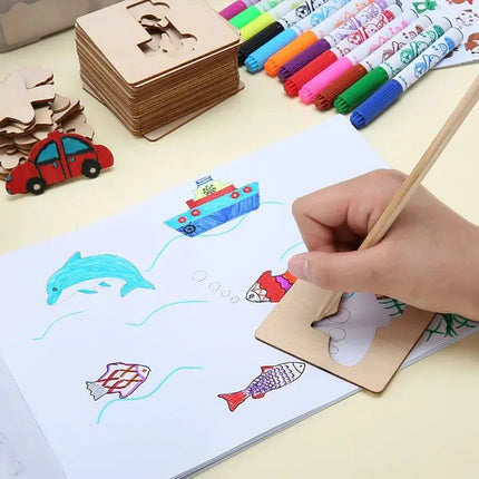 Tiny Artist Montessori Educational Kids Drawing Set