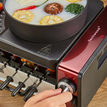 Multifunctional Smokeless Non-Stick Indoor Grill