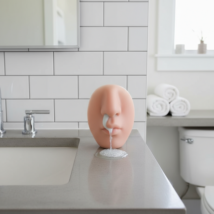 Realistic Nose Shape Wall-Mounted Prank Soap Dispenser