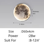 Moon Dia60cm / Warm White No Remote