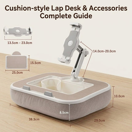 Work & Chill Rotating Tablet Pillow Desk