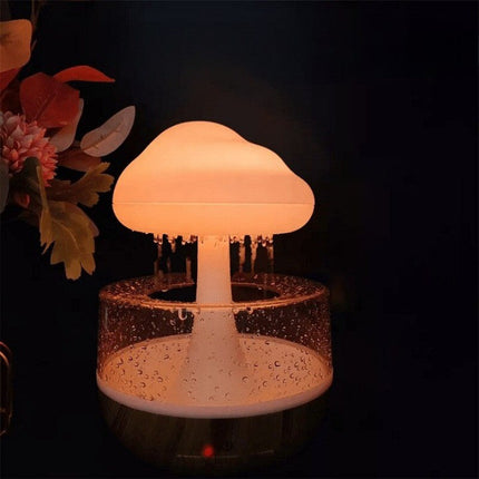 Rain Cloud Mushroom Air Humidifier Night Lamp