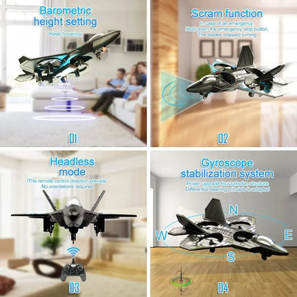 Anti-Collision RC Aerobatic Toy Airplane