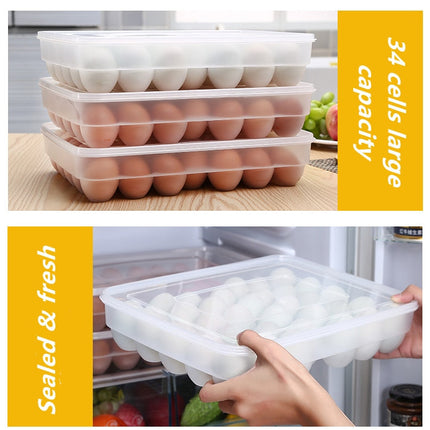 Japanese-Style Plastic Duck Egg Storage Box
