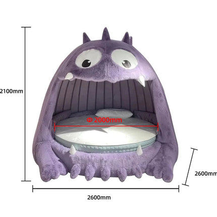 Giant Monster Cozy Plush Oversized Bed