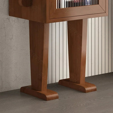 Playful Happy Robot Retro Cabinet