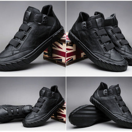 Airy Breathable Men Leather Shoes