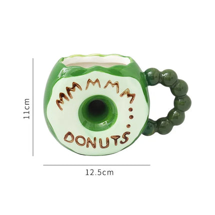 Donut Ceramic Cup