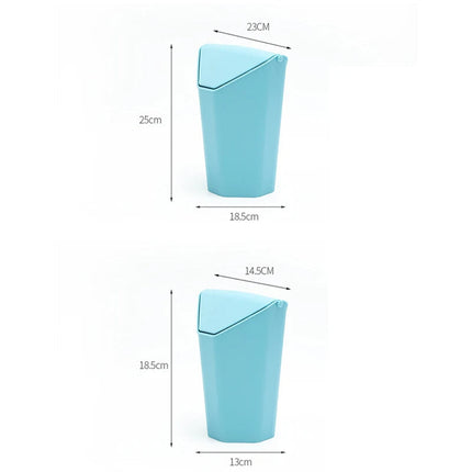 Creative Modern Home Use/Office Desktop Mini Plastic Trash Can
