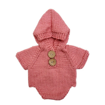 Newborn Baby Crochet Romper Knit Costume