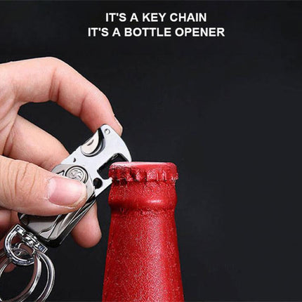 Multifunctional 360 Rotating Car Keychain
