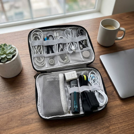 Travel Smart Electronic Case Organizer