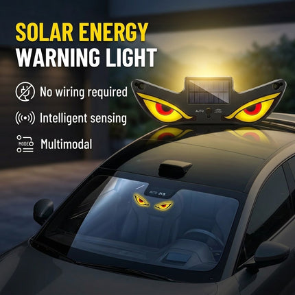 Predator Eye Solar LED Dynamic Car Warning Light