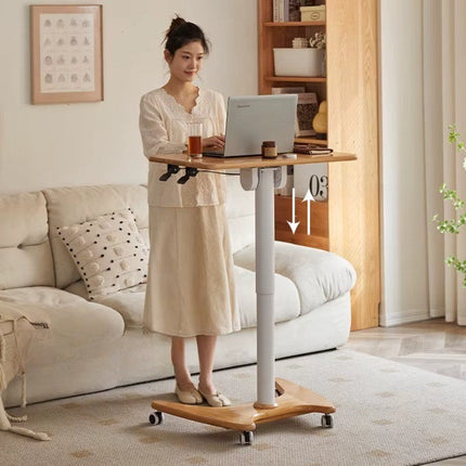 Work Everywhere Ergonomic Adjustable Rolling Desk