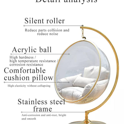 Egg Pod Swing Bubble Chair