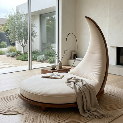 Moon Frame Nordic Lounge Chair