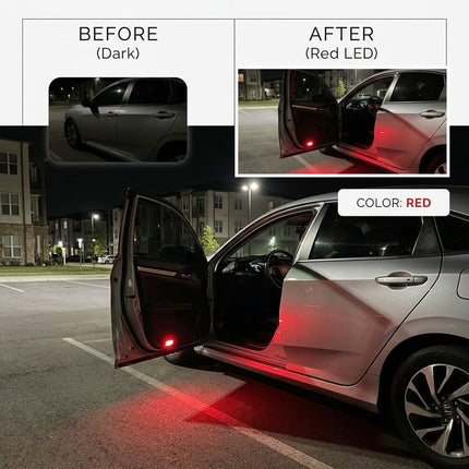 Wireless Car Door Safety Warning Lights