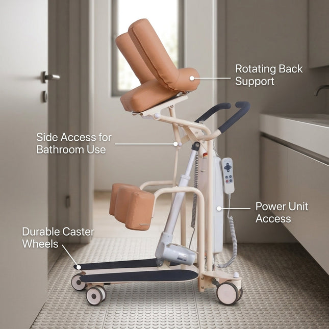 Easy Lift Patient Elderly Mobility Transfer Chair