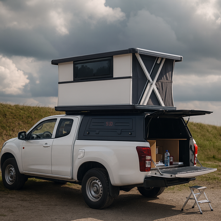 Canyon Star Electric Lift Car Rooftop Camping Cabin