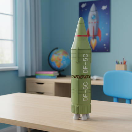 Rocket Missile Shaped Pen Holder