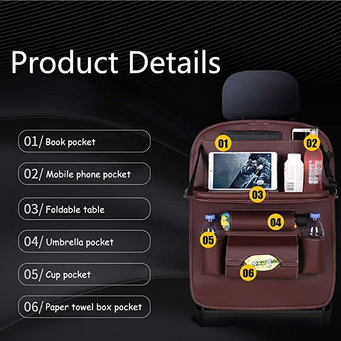 (Last Day Promotion 60% OFF) Car Seat Back Organizer